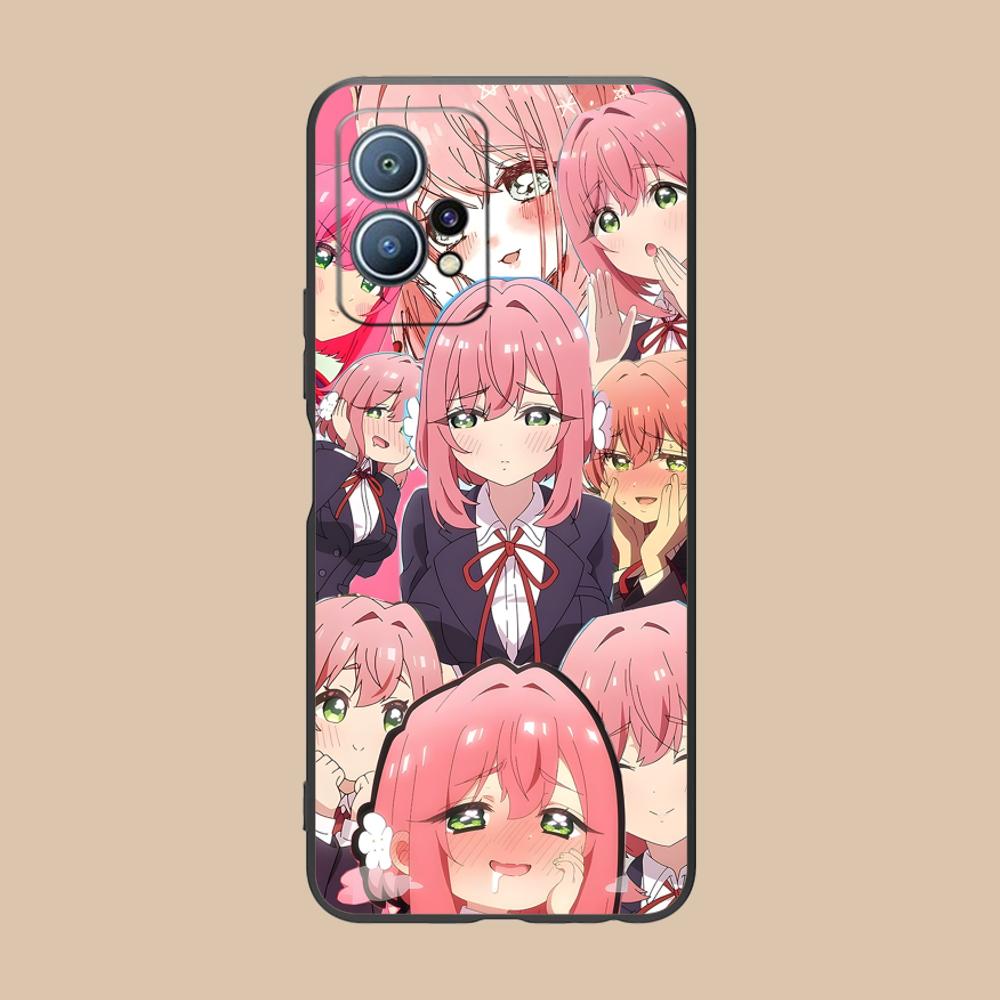Anime Hakari Hanazono Matte TPU Mobile Phone Case for Huawei P60 P50 P40 P30 P20 P10 P9 P8 Pro Lite Plus Colorful Printing Cover