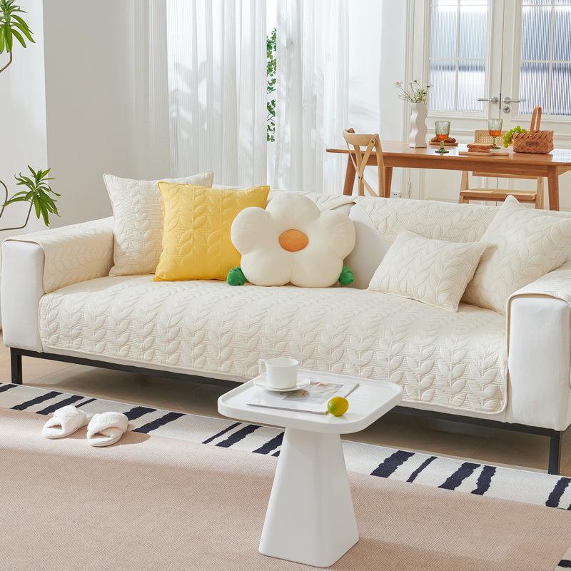 

Подушка для дивана из ткани Nordic Simple Modern Four Seasons Universal, нескользящая, кожаная, чехол для дивана, полотенце 70*70cm