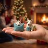 24 Day Holiday Surprise Dog Advent Calendar 2026, 24-Day Christmas Countdown with Acrylic December Daily Celebration Cute Ornaments, Collectible