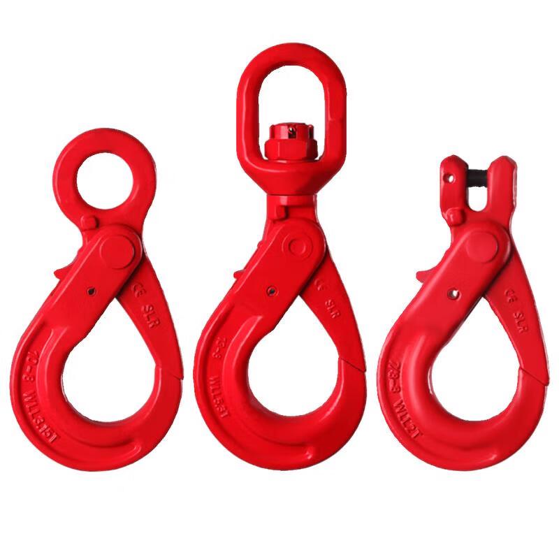 8-Ton 360° Rotating Self-Locking Lifting Eye Hook
