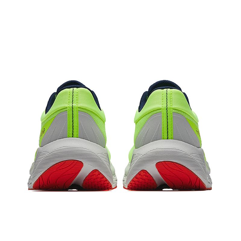 Anta Travel Step Low Top Running Shoes Men's Neon Frequency Green/Sand Grain Gray Sneakers 112435546-10