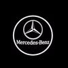 LED Car Door Lights Logo HD Laser Decor Project Ghost Lamp For Mercedes Benz W176 W205 W166 W246 W212 A B C M ML GLA GLS E Class
