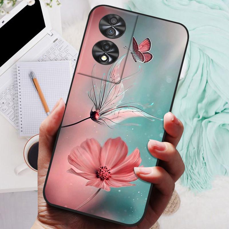 For TCL 40 NxtPaper 4G Case Soft TPU Silicone Phone Covers for TCL 40 NxtPaper 4G Case Bumper 6.78" Shockproof Coque Cute Cover