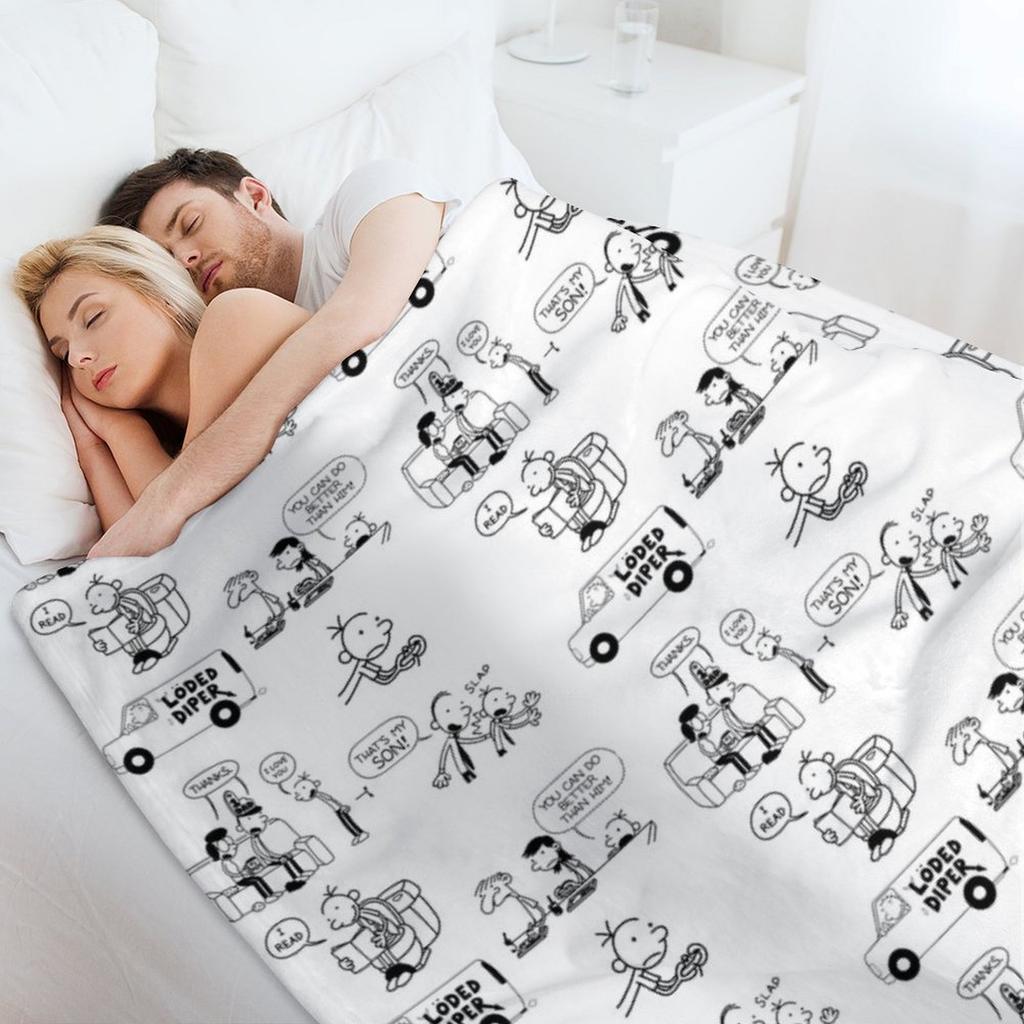 Diary of a Wimpy Kid Throw Blanket Blankets For Baby Softest Polar Stuffeds Blankets