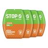 Stop-O Power Bag (Apple Cinnamon) Bathroom Air Freshener 10Gx4 Combo Pack Long-Lasting Gel Freshener Lasts Up To 30 Days