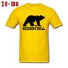 Ezekiel Bär Lustiges Junges T-Shirt Rundhals Kurzarm 100% Baumwolle Oberteile Shirt Benutzerdefinierte T-Shirts Top Qualität Herren Sweatshirt