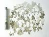 Pop Confetti WHITE Hearts and Silver Streamers 25cm | 69-11
