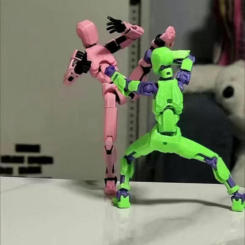 Multi-Jointed Movable Shapeshift Robot 2.0 3D Printed Mannequin Dummy 13 Action Figures Toys Kids