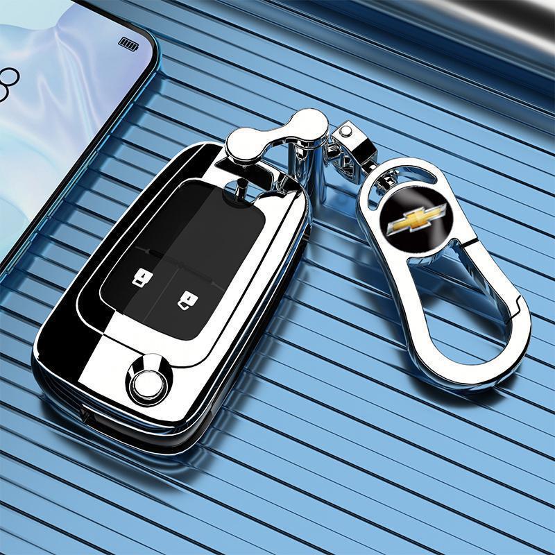 Chevrolet Sail 3 Key Case, Protective Shell, Fits 2015-2018 Models for Men and Women