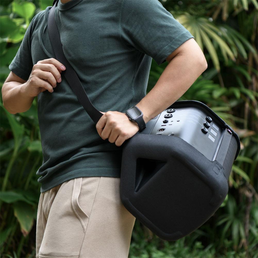 Carrying Case EVA Protective Cover with Shoulder Strap Speaker Cover Dustproof Cover for Bose S1 PRO+ Portable BT Speaker