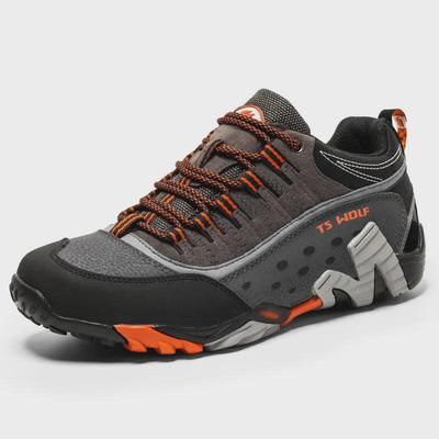 Cross-Border Fashion Trend Large-Size Couple Hiking and Casual Lace-Up Shoes