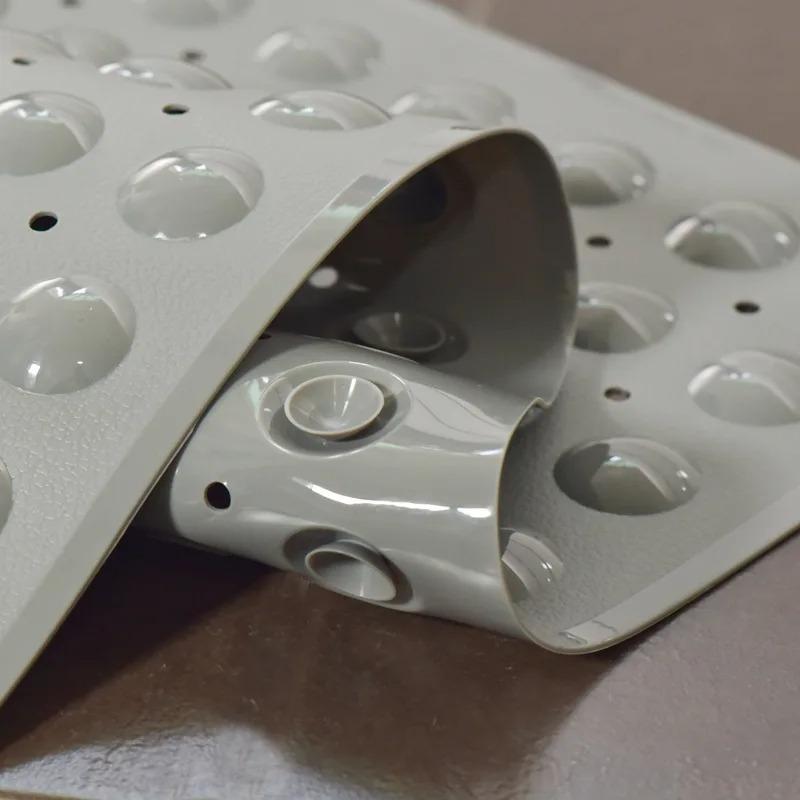 PVC Bathroom Anti-slip Mat with Suction Cup Toilet Anti-slip Mat Bath Anti-fall Bathtub Mat