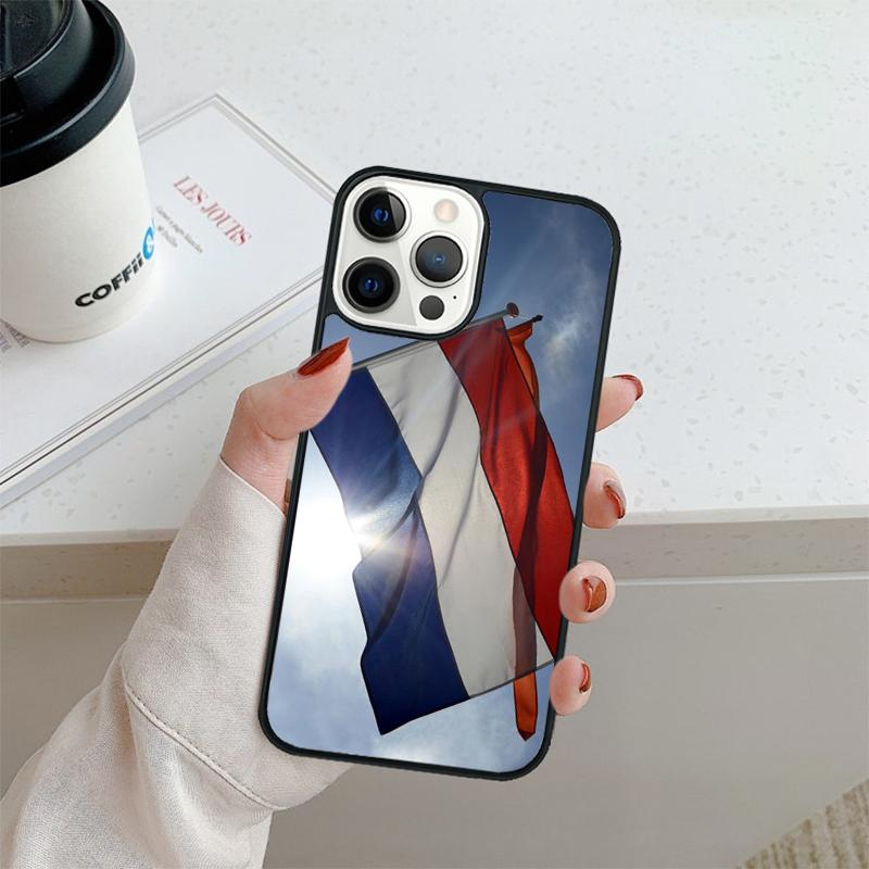France Flag Phone Case For iPhone 17 Air 16 pro max 15 14 plus 12 13 Shell Cover coque