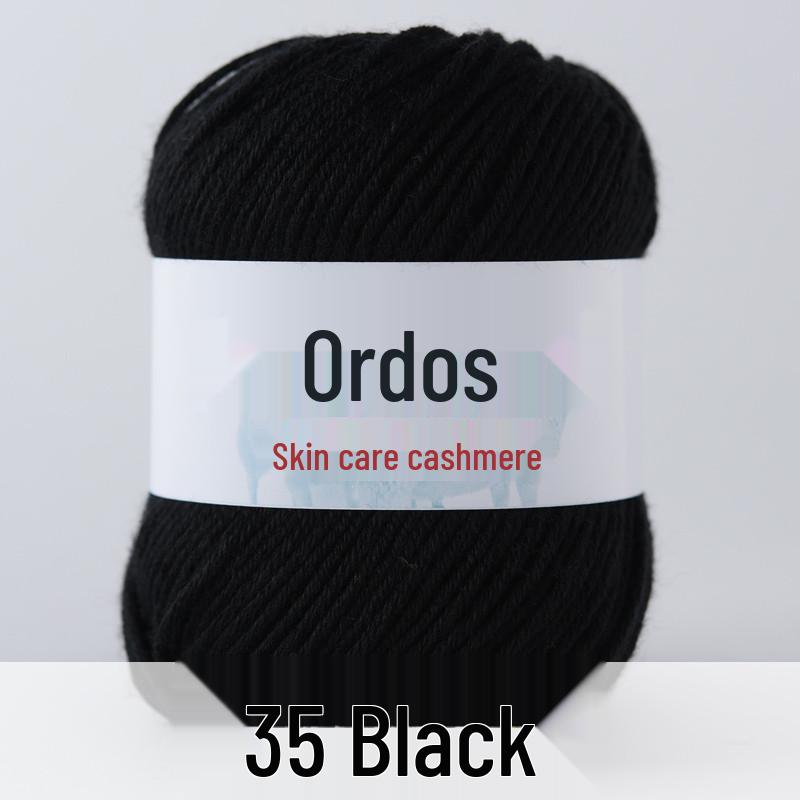 Genuine Baby Cashmere Yarn: Hand-Knitted Scarf for Infants & Toddlers, Medium Thick Milk Cotton for Crochet.