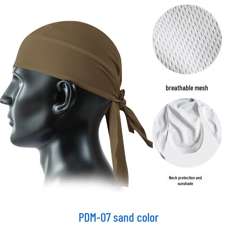 Unisex Summer Breathable Mesh Pirate Hat: Outdoor Cycling Liner Cap with Sunshade Protection
