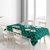 Dog Pattern Tablecloth Washable Cute Pet Puppy Dining Table Cover Home Kitchen Decor Table Topper Backdrop Party Supplies