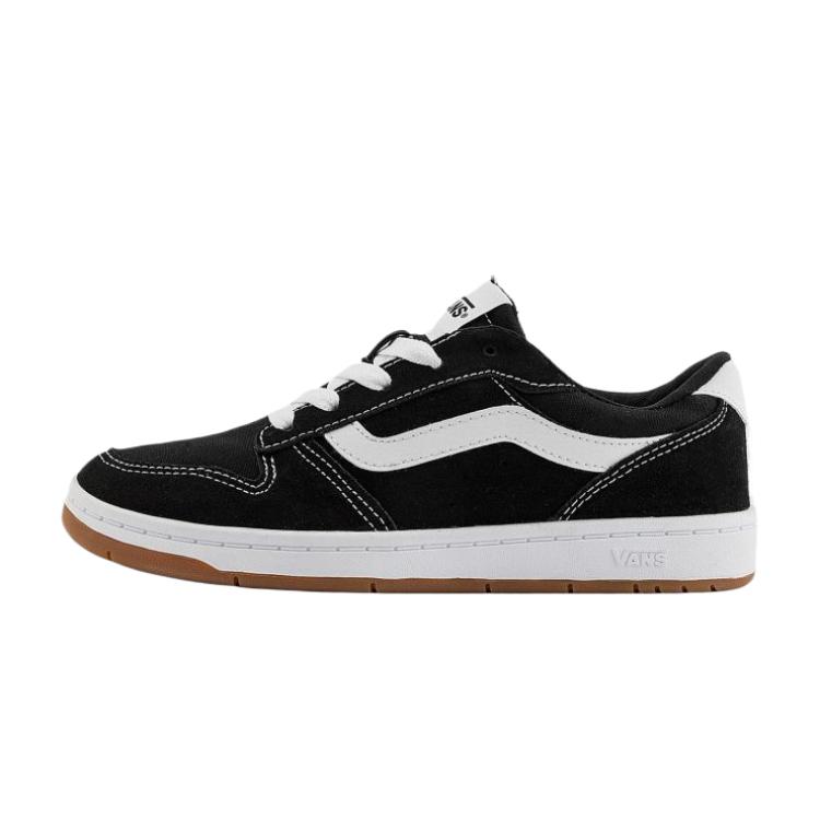 Vans Little Kids Hylane Shoe White Black VN000D4ABA2 34.5