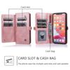 Suitable For IPhone 13 Pro Multifunctional Phone Case 14 Promax Wallet Protective Case 12 Card Insertion