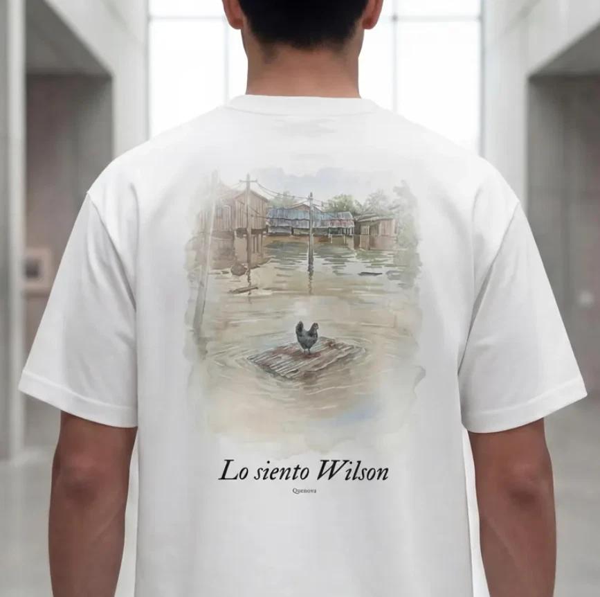 Lo Siento Wilson Chicken Meme Shirt - Viral TikTok Chicken - Cast Away Parody M