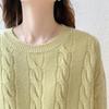 Mocana Women's Elegant Long-Sleeve Knit Sweater MKNJD2809