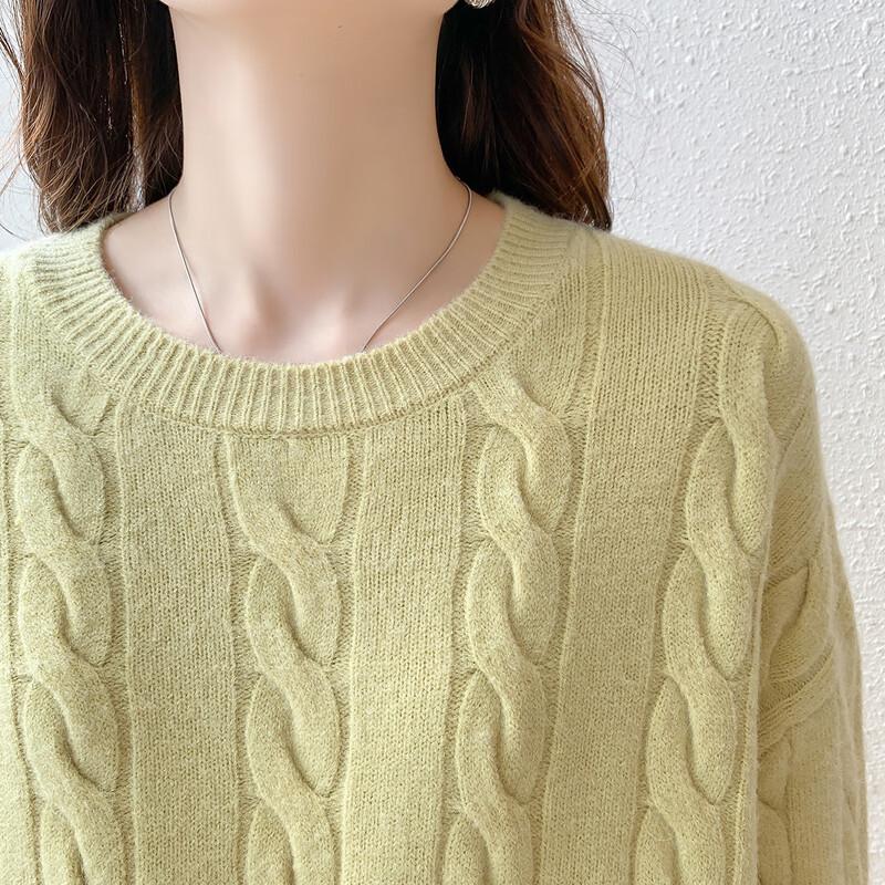 Mocana Women's Elegant Long-Sleeve Knit Sweater MKNJD2809