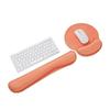 Gummi Maus Handgelenkstütz-Set - Rutschfest, Bequemes Hand- und Handflächenpolster für Büro-Tastatur