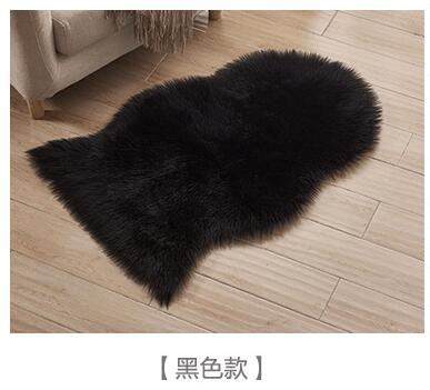 Artificial Sheepskin Imitation Wool Faux Fur Rug For Sofa Hairy Carpet Parlor Room Floor Mat Fluffy Soft Area Blanket Seat Pad