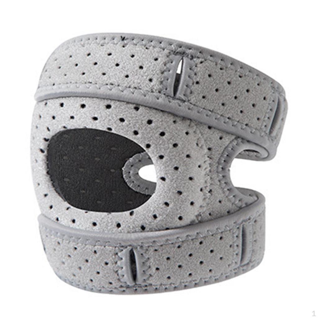 Adjustable And Comfortable Patellar Tendon Stabilizer Knee Brace, Protection for Riding