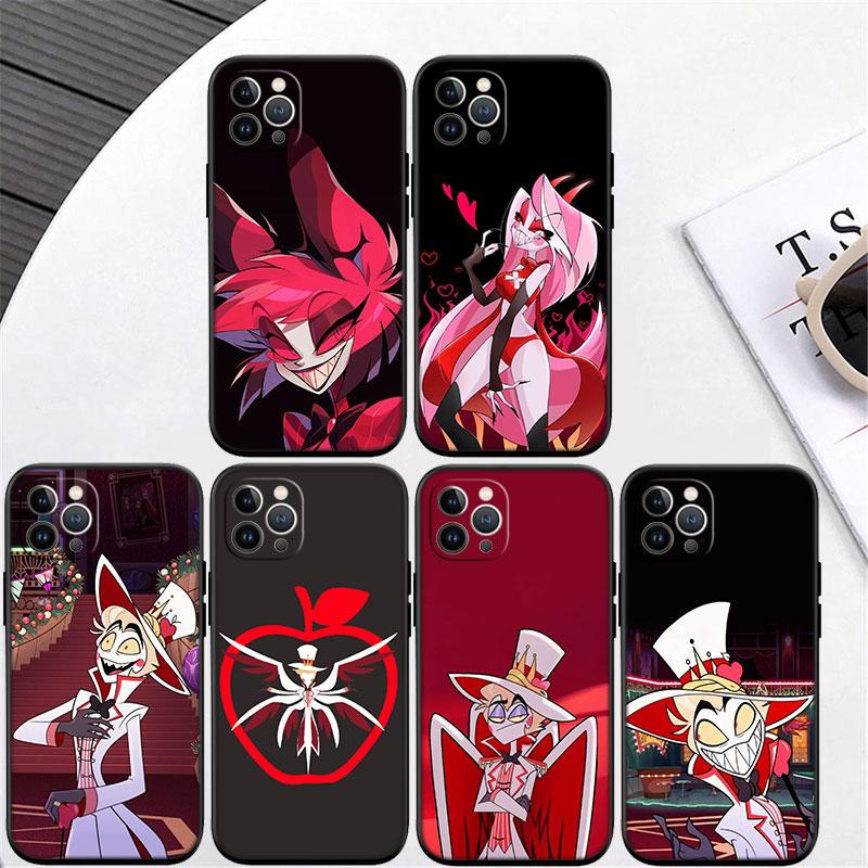 H-Hazbins Alastor H-Hotels Phone Case for Samsung Galaxy S20 S21 Ultra FE Plus A26 A30 A30S A31 A52 A42 A50 A50S