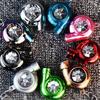 Metal Turbines Keychain Offering LED Illuminations Stylish Key Pendant Suitable for Camping and Nighttime Activities