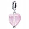 Heart Charms 925 Beads Pendant Heart Hanging