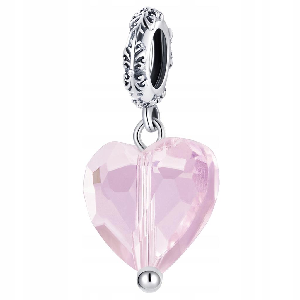 Heart Charms 925 Beads Pendant Heart Hanging