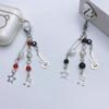 Cool Rock Style Guitar Bead Cellphone Strap Keyring Beads Phone Charm Guitar Bead Keychain for Fashion Accessories
