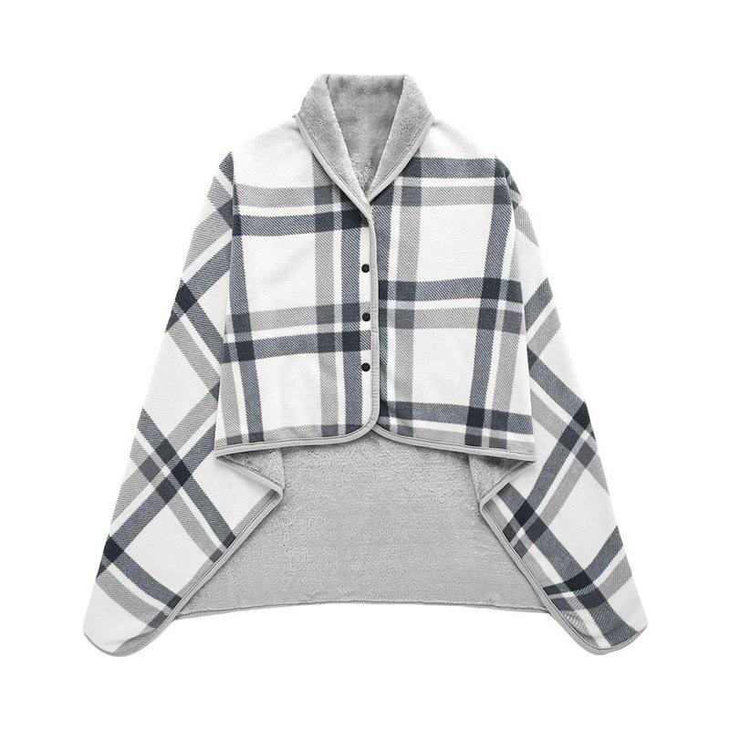 Multifunctional Shawl & Blanket: Dual-Purpose Leg Cover, Office Cloak, Sofa Throw