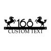 Metal Horse Garden Memorial Stake, Personalized Remembrance Gift, Outdoor Yard Art Decor for Horse Lovers