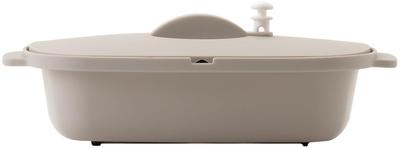 BAKE Ultimate Microwave Cookware, Dishwasher Safe, with Recipe, Greige, 4621