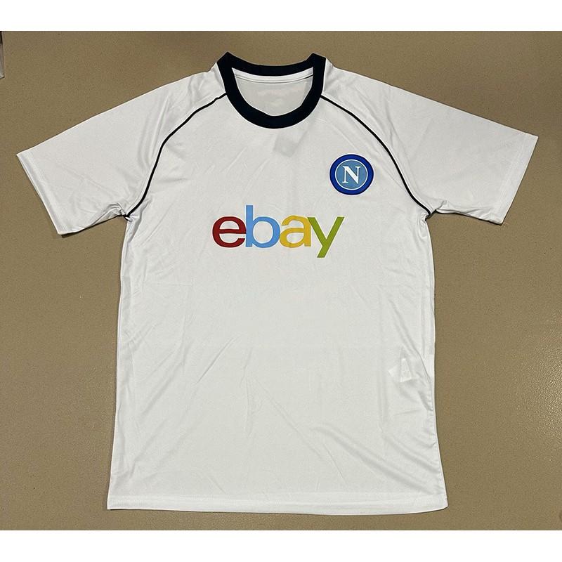 Maglia da Calcio Napoli 2023-24 Casa Trasferta Portiere Edizione Campione Commemorativa Cotone