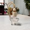 Car Air Freshener Ornament Perfume Bottle Pendant, Creative Hanging Diffuser Customizable Scent for Vehicle, Portable Essential Oil Holder,