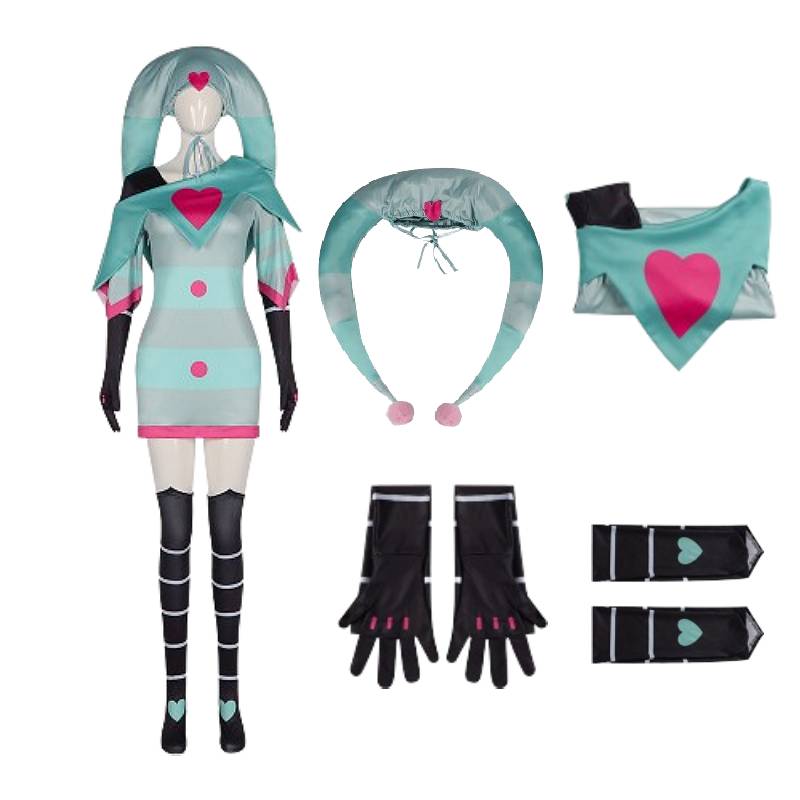 Hazbin Hotel Cosplay Set Stylish And Comfortable Classic Costumes Halloween