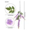 108CM Decorative Artificial Flowers Vine Fake Hanging Garland for Garden Venue Wedding Room Decor Lifelike