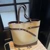 Simple Retro Premium Bucket Bag Women's Autumn and Winter New Fashionable Large-capacity Versatile Casual Shoulder Bag