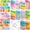 10Pcs Starry Night Sky Mermaid Horse Band Aid Cartoon Wound Plaster for Kids Children Girls Rising Patch Adhesive Bandages
