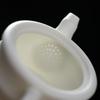 MULTIPOTENT Jade White Ceramic Kung Fu Teapot