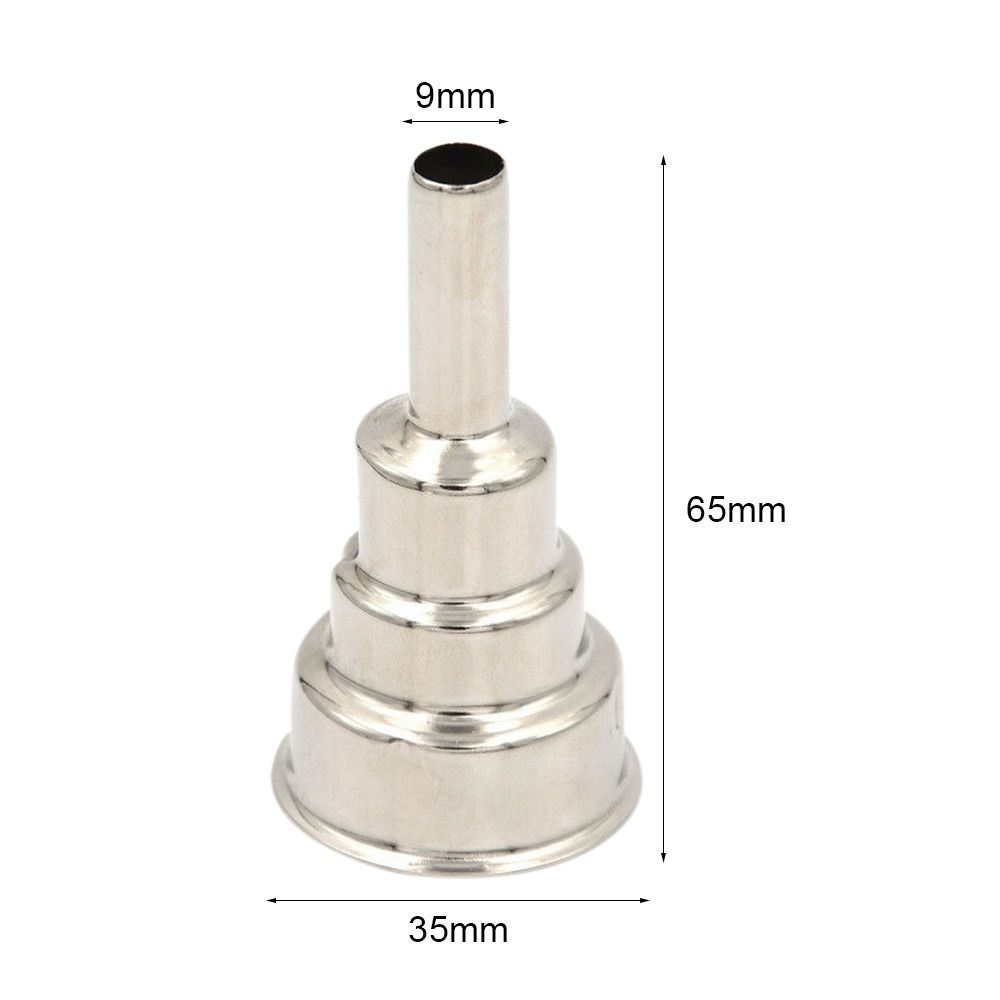 Hot Air Gun Nozzle Handheld Hot Airgun Torch Metal Wind Nozzle Replacement Accessories High-Quality Welding Tools Accessories