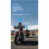 Bluetooth 6.0 Helmet Headphone, Dual Person Intercom Group Talk Noise Reduction for Motorcycle