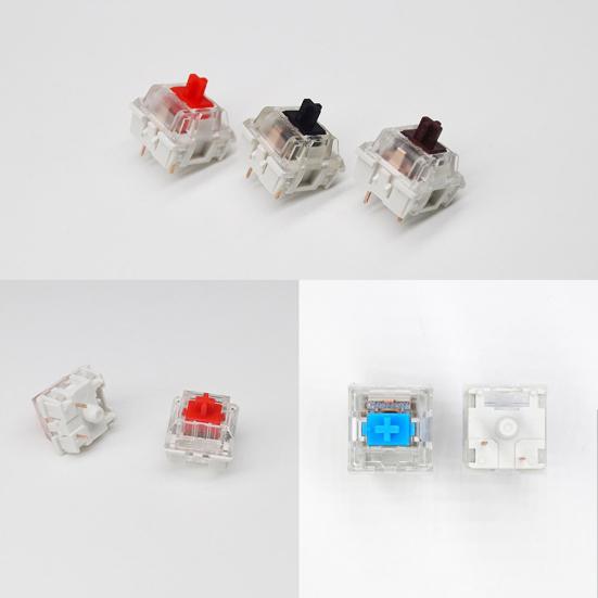 16Pcs/Set Mute Mechanical Replacement Parts 3 Keyboard Shaft Pin MX Button Key