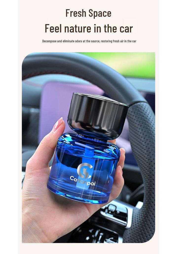 Premium Long-Lasting Car Fragrance Aroma Diffuser for Cup Holder