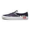 Vans Zapatos de Lona Casuales Retro Slip-On de Caña Baja Unisex Zapatillas Azul Blanco A Cuadros VN0A3WM5TLI