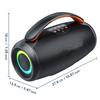 50W Portable BT 5.3 Speaker with RGB Lights, IPX6 Waterproof Outdoor Speaker, 6000mAh Rechargeable Sound Box, AUX TF