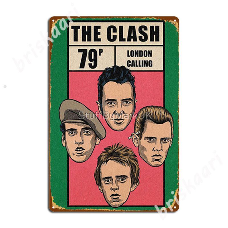 Comic Clash Metal Signs Plaques Decoration Home Cinema Garage Tin sign Posters